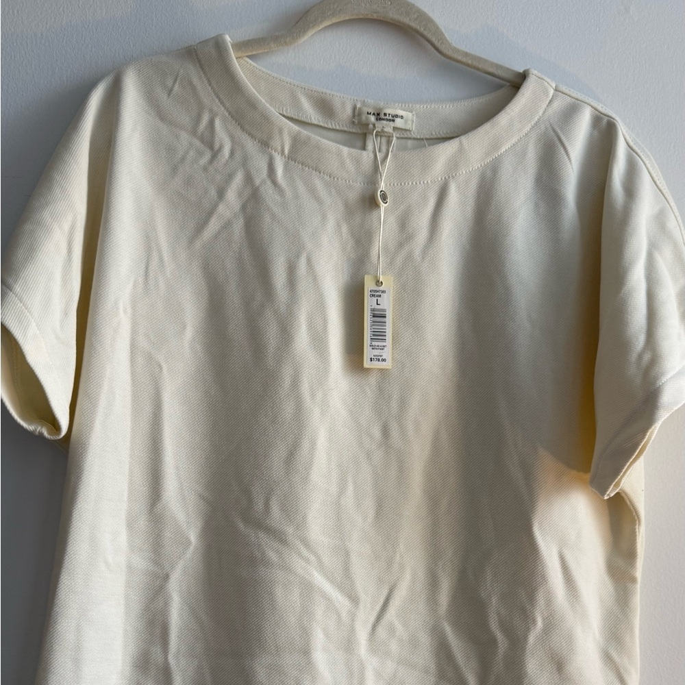 Max Studio Off-White Long Sleeve set